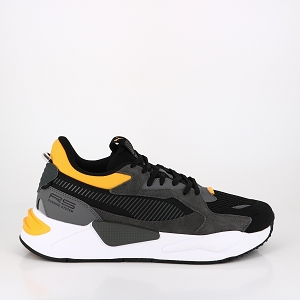 BIRKENSTOCK SOCQUETTES SPORT COTON BIO WHITE PUMA RSZ REINVENTION BLACK DARK SHADOW:NOIR