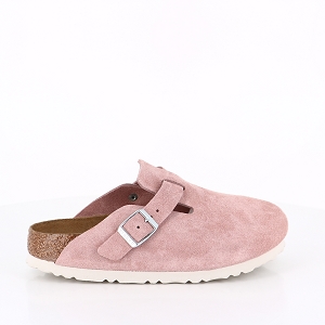 REQINS HARMONY PYTH NACRE BLANC NOIR BIRKENSTOCK BOSTON PINK CLAY:ROSE
