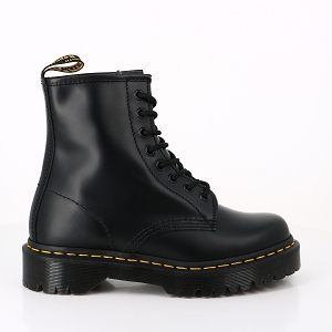 VICTORIA 8802113 KAKI DR MARTENS 1460 BEX BLACK CUIR SMOOTH:NOIR