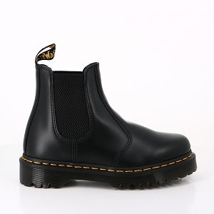  DR MARTENS CHELSEA 2976 BEX BLACK SMOOTH:NOIR