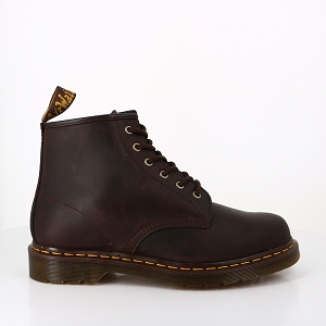 LES TROPEZIENNES CAVALLO DEBARDEUR GRAPHIC DESERT DR MARTENS 101DARK BROWN CUIR CRAZY HORSE:MARRON