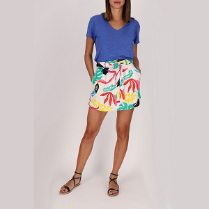 LES TROPEZIENNES ANSE ROBE CHEMISE STRIPES LES TROPEZIENNES ACORES JUPE EXOTIC
