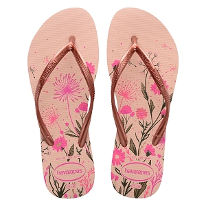 LES TROPEZIENNES HEPANA NOIR HAVAIANAS SLIM ORGANIC BALLET ROSE GOLDEN BLUSH ROSA