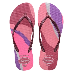 HAVAIANAS ORIGINE BRASIL BLUE WHITE HAVAIANAS SLIM PALETTE GLOW VELVET ROSE