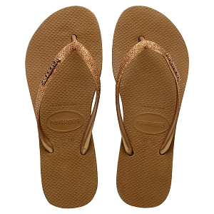 HAVAIANAS TOP MIX BLACK BLACK HAVAIANAS SLIM FLATFORM SPARKLE BRONZE