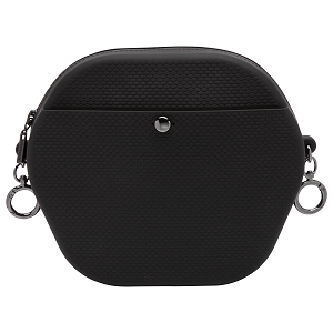 LES TROPEZIENNES HIKANO TAN HAVAIANAS DIAMOND BAG BLACK