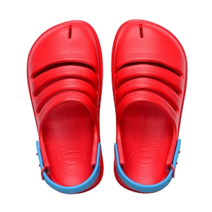 LES TROPEZIENNES DIANI ROBE COURTE ECRU HAVAIANAS ENFANT CLOG RUBY RED TURQUOISE