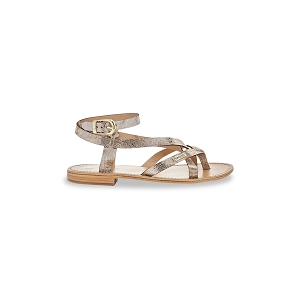 BIRKENSTOCK GIZEH BIG BUCKLE SANDCASTLE LES TROPEZIENNES HEPYFANI OR LEZARD