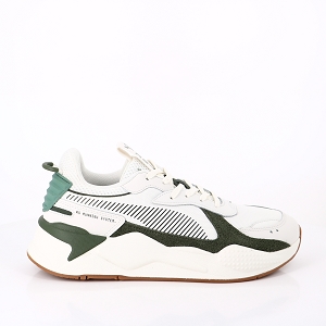 BIRKENSTOCK NEW YORK NOIR PUMA RSX SUEDE WARM WHITE MYRTLE:BLANC
