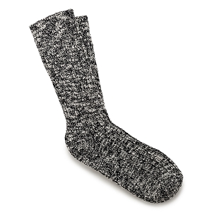 FITFLOP LULU TONGS EN CUIR STONE BEIGE BIRKENSTOCK CHAUSSETTES EN COTON FLAMMÉ FEMME BLACK GRAY