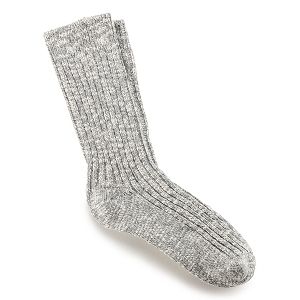 BIRKENSTOCK CHAUSSETTES COTON FLAMMÉ HOMME GRAY WHITE BIRKENSTOCK CHAUSSETTES COTON FLAMMÉ FEMME GRAY WHITE