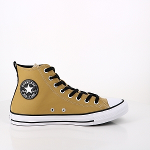 LES TROPEZIENNES CARAVELLE COMBINAISON NOIR CONVERSE LEATHER DUNESCAPE BLACK WHITE:MARRON
