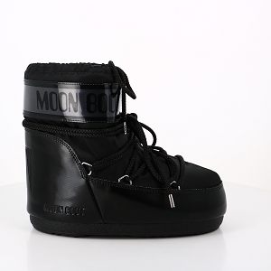 PUMA ENFANT T SHIRT TEE BLACK MOON BOOT BOTTES ICON LOW GLANCE BLACK SATIN:NOIR