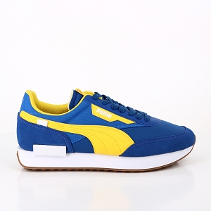 PUMA PUMA RIDER PLAY ON COBALT GLAZE PELE JAUNE<br>BLEU