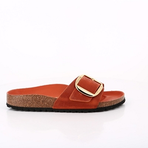BIRKENSTOCK BIRKENSTOCK MADRID BIG BUCKLE CUIR BURNT ORANGE HEX<br>