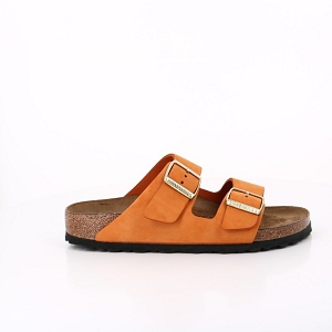 BIRKENSTOCK BIRKENSTOCK ARIZONA CUIR BURNT ORANGE<br>