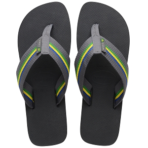 HAVAIANAS HAVAIANAS URBAN BRASIL NEW GRAPHITE<br>