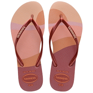 MOCASSINS DU SUD AZUL HAVAIANAS SLIM PALETTE GLOW BALLET ROSE