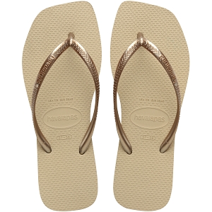 REQINS HARMONY VIPER BEIGE HAVAIANAS SLIM SQUARE SAND GREY