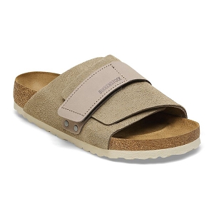 BIRKENSTOCK GIZEH BF PATENT SAND BIRKENSTOCK KYOTO SUEDE TAUPE
