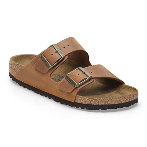 BIRKENSTOCK BIRKENSTOCK ARIZONA COGNAC FEMMES<br>