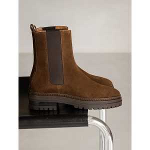 BIRKENSTOCK MADRID BIG BUCKLE BERRY CRUSH BOBBIES CLOVER BRUN ROCKIES:MARRON