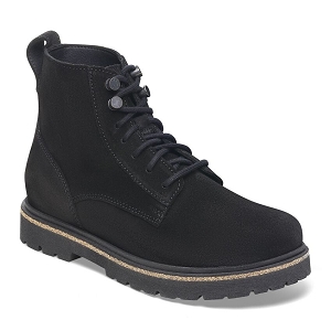BIRKENSTOCK BIRKENSTOCK HIGHWOOD LACE MID SUEDE BLACK<br>