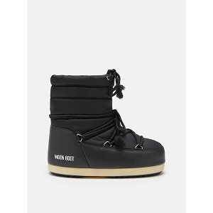 BIRKENSTOCK ARIZONA BIG BUCKLE LEOI COGNAC MOON BOOT BLACK EVX LIGHT NYLON:NOIR
