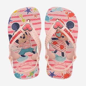 BOBBIES ESTELA NOIR LAQUE HAVAIANAS BABY DISNEY CLASSICS II PINK RED