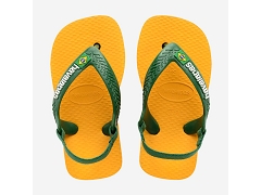 HAVAIANAS HAVAIANAS BABY BRASIL LOGO II POP YELOW AMAZON<br>.