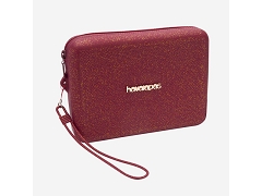 HAVAIANAS HAVAIANAS BEACH NECESSAIRE GLITTER AMARANTH<br>