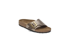 BIRKENSTOCK BIRKENSTOCK CATALINA CUSHION BUCKLE GRACEFUL TAUPE<br>