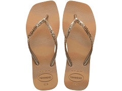 HAVAIANAS HAVAIANAS STYLESLIM SQUARE GLITTER PARTY GOLDEN<br>.