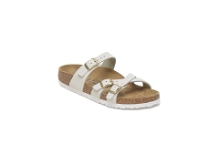 VICTORIA 06695 MERLOT BIRKENSTOCK FRANCA ANTIQUE WHITE