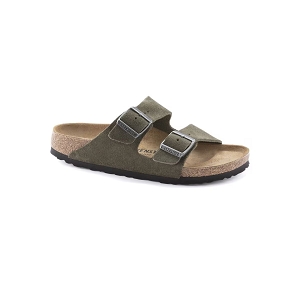BIRKENSTOCK BIRKENSTOCK ARIZONA SUEDE THYME CONTRAST<br>