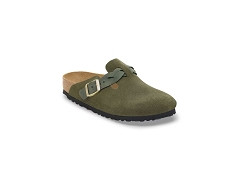 BIRKENSTOCK BIRKENSTOCK BOSTON BRAIDED SUEDE THYME<br>