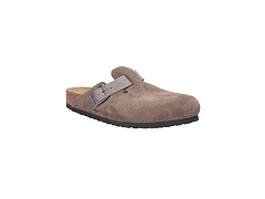 BIRKENSTOCK BIRKENSTOCK BOSTON LEVE LEOI CONCRETE GRAY<br>.