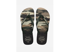 HAVAIANAS HAVAIANAS TOP CAMU BLACK GREEN OLIVE<br>