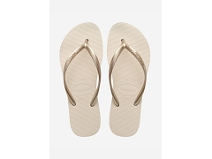 HAVAIANAS HAVAIANAS SLIM FLATFORM BEIGE<br>