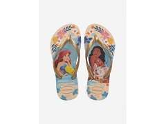 HAVAIANAS HAVAIANAS ENFANT SLIM PRINCESS BEIGE STRAW BEIGE<br>.