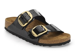 BIRKENSTOCK BIRKENSTOCK ARIZONA BIG BUCKLE PATENT BLACK GOLD<br>.