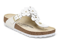 BIRKENSTOCK BIRKENSTOCK GIZEH FLOWERS WHITE<br>.