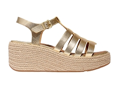 FITFLOP FITFLOP ESPADRILLE LEATHER PLATINO<br>.
