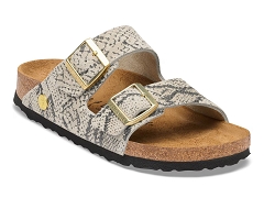 BIRKENSTOCK BIRKENSTOCK ARIZONA RIVET LOGO SNAKE OYSTER<br>.