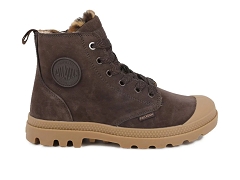 PALLADIUM PALLADIUM PAMPA HI ZIP WILD DARK COCOA<br>.