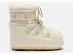 MOON BOOT MOON BOOT ICON LOW FLEECE BEIGE GIVRE<br>.