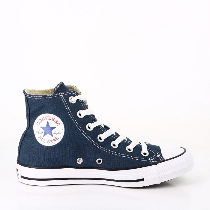 Converse chaussures converse chuck taylor all star hi marine bleu1001301_1