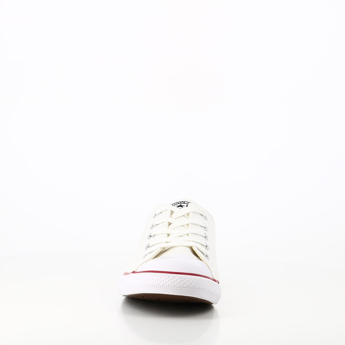 Converse chaussures converse chuck taylor all star ox dainty blanc rouge blanc1001801_4