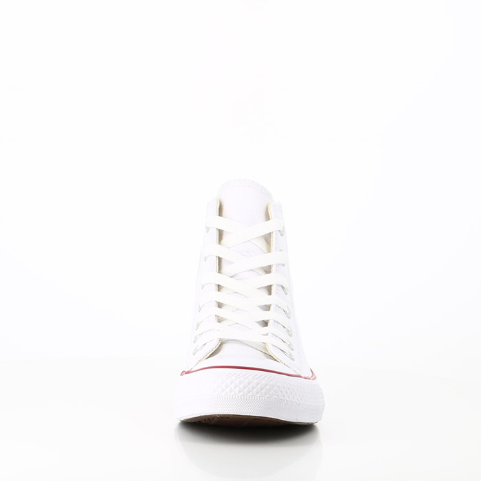 Converse chaussures converse chuck taylor all star hi cuir white blanc1002701_4