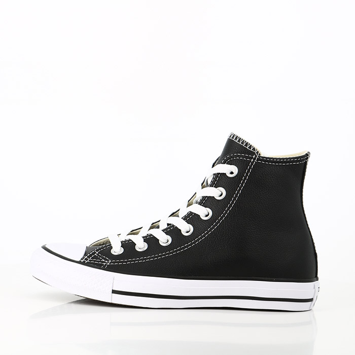 Converse chaussures converse chuck taylor all star hi cuir noir1002801_3